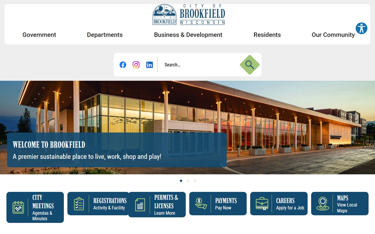 Brookfield People Search city homepage
