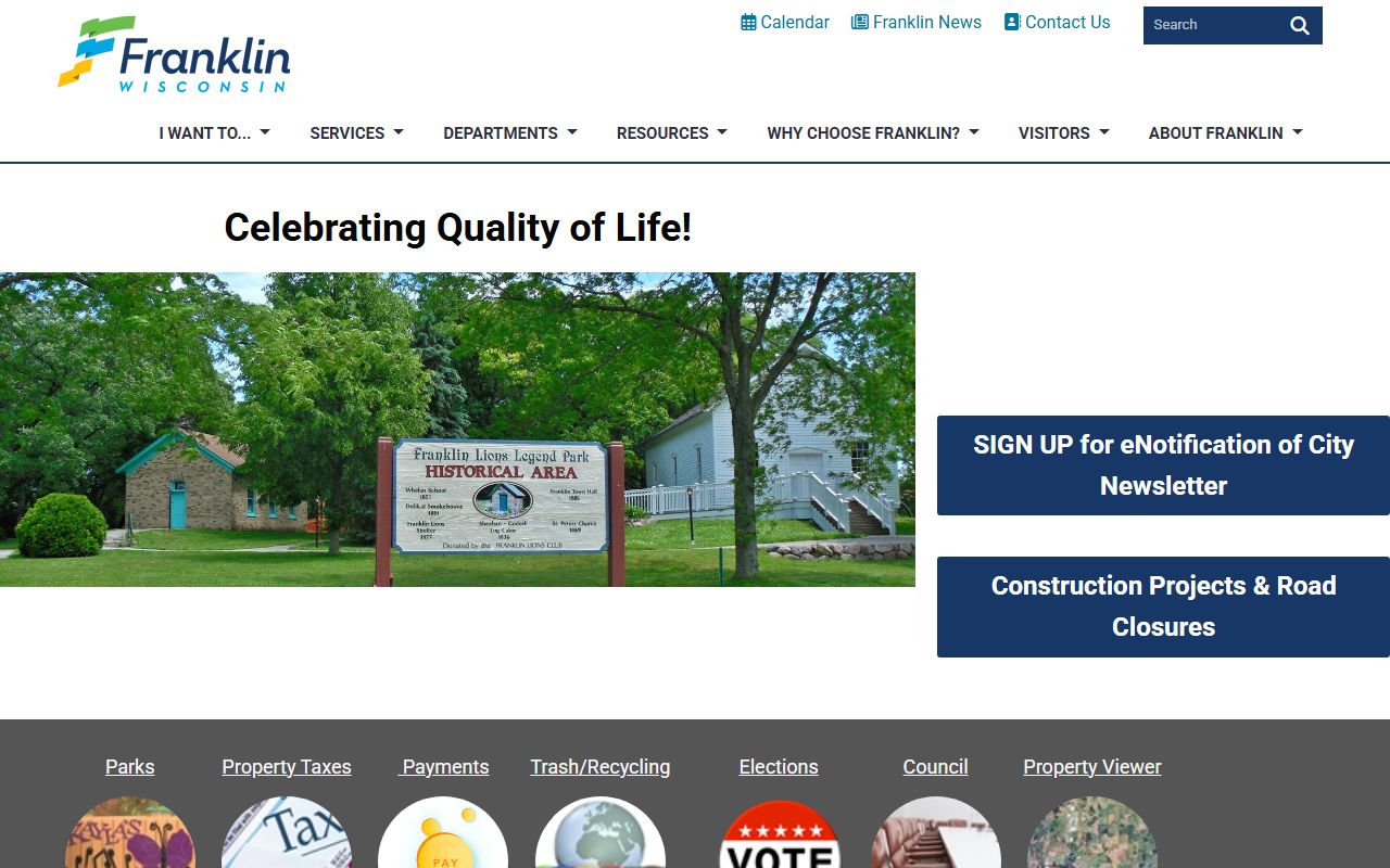 Franklin People Search city view