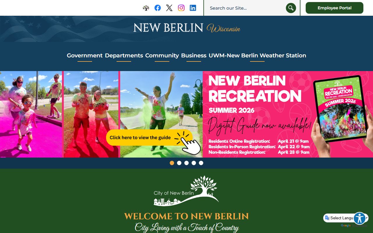 New Berlin People Search city homepage