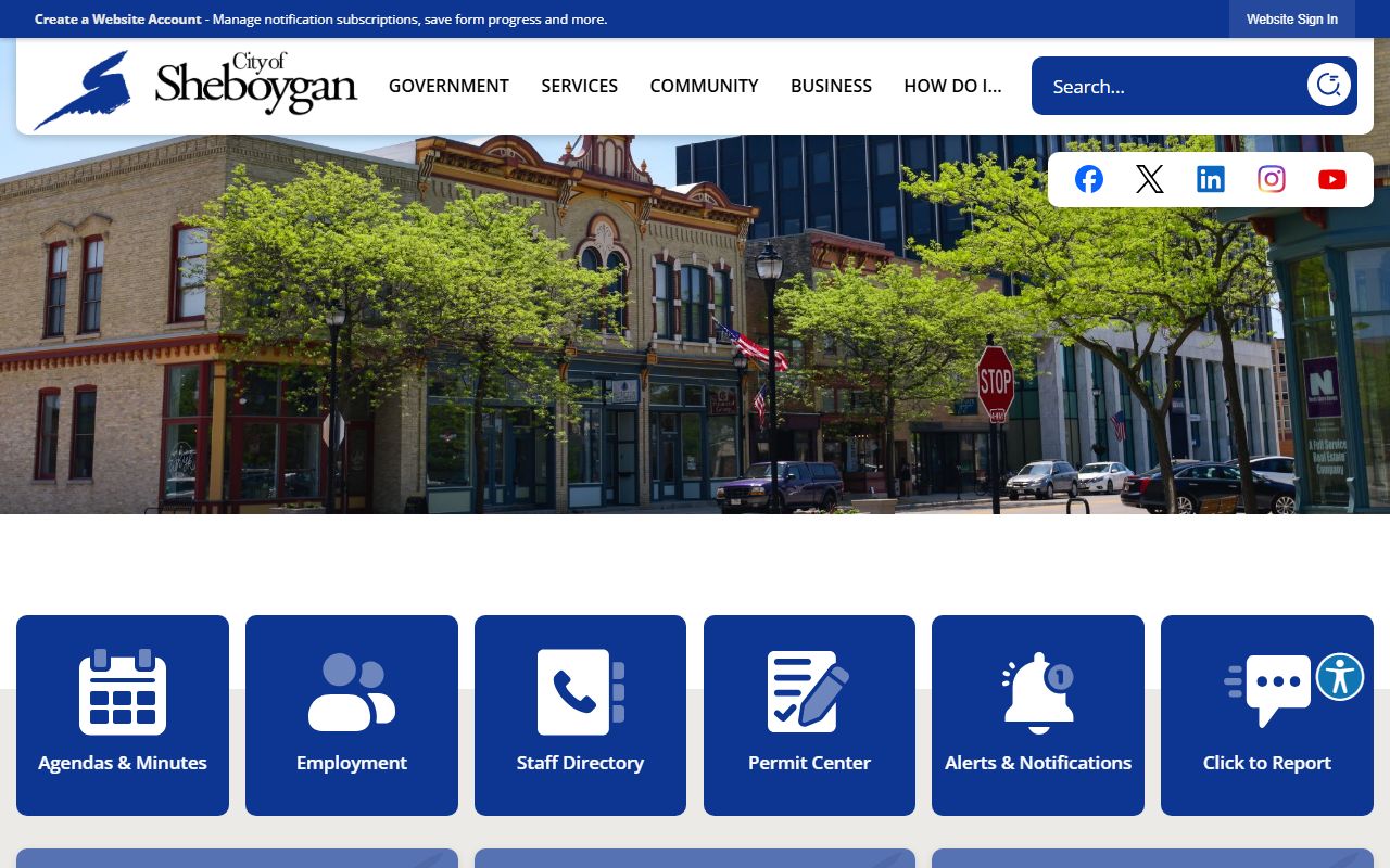 Sheboygan People Search at the city of Sheboygan