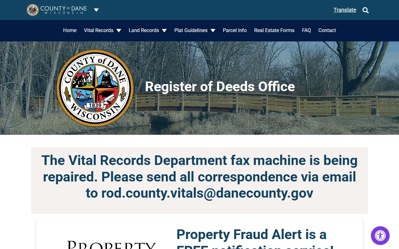Dane County Register of Deeds People Search
