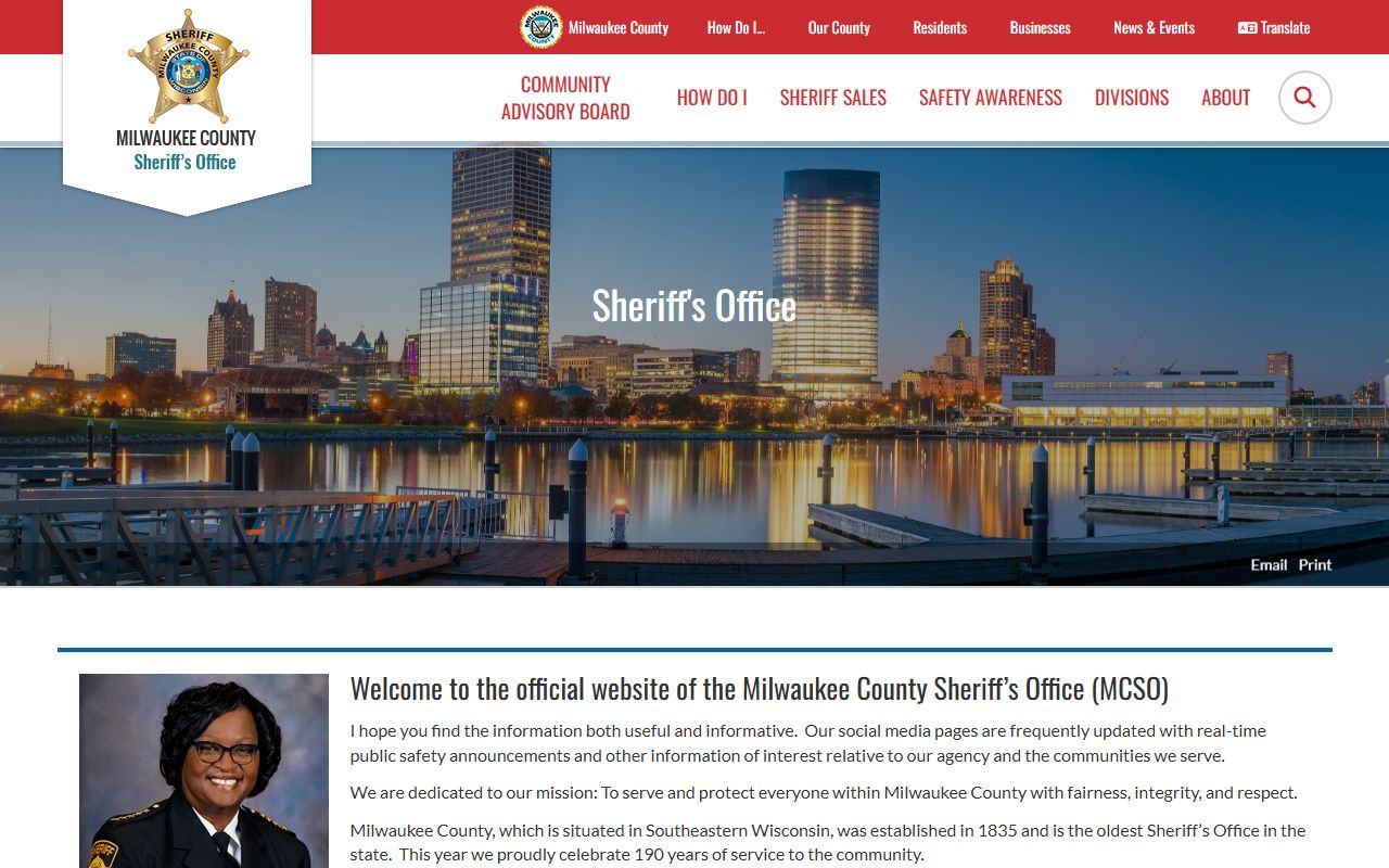 Milwaukee County Sheriffs Office People Search