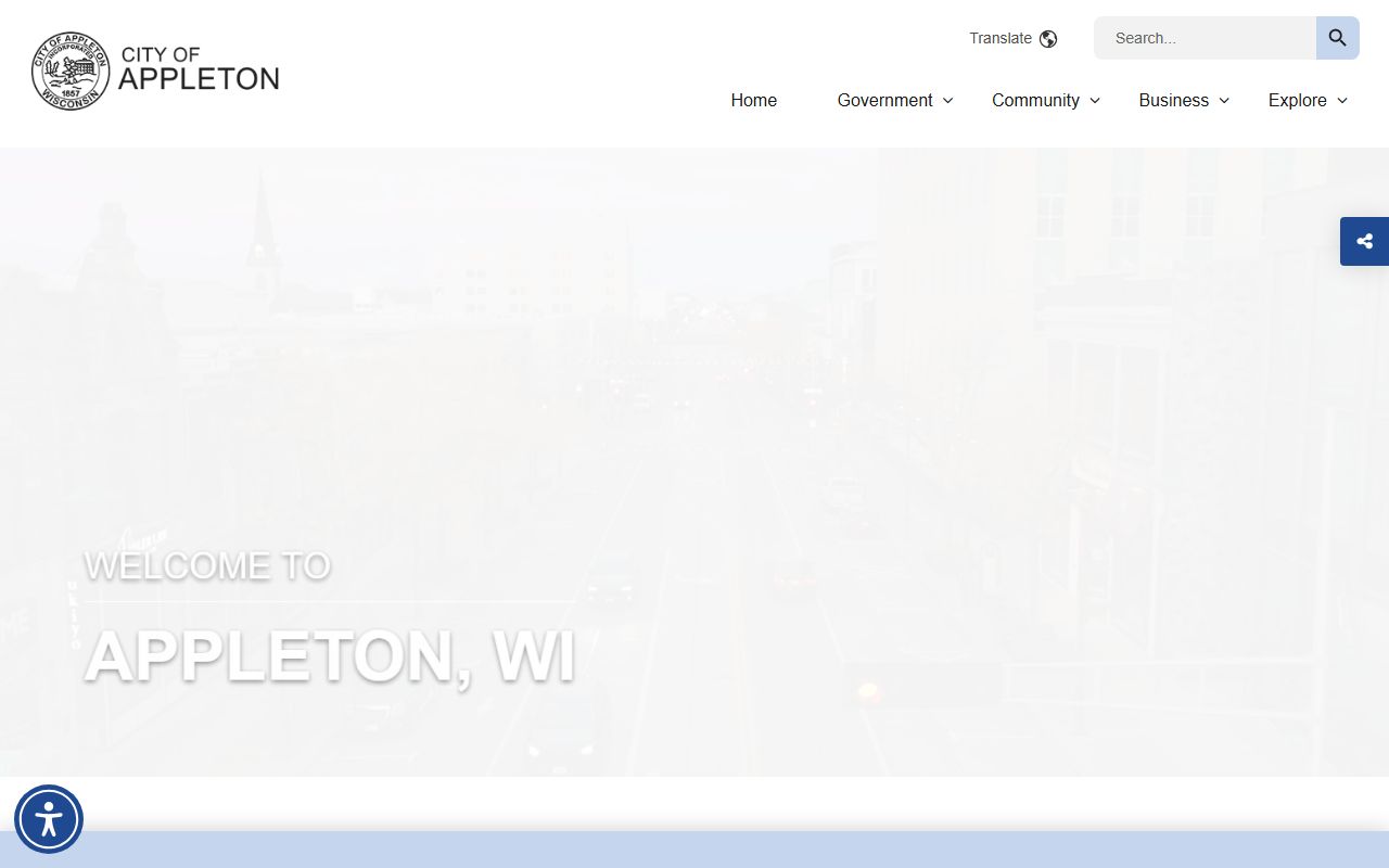Appleton People Search city view